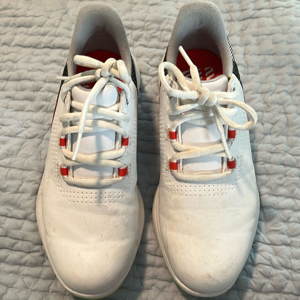 Foot Joy boys size 2 golf shoes.